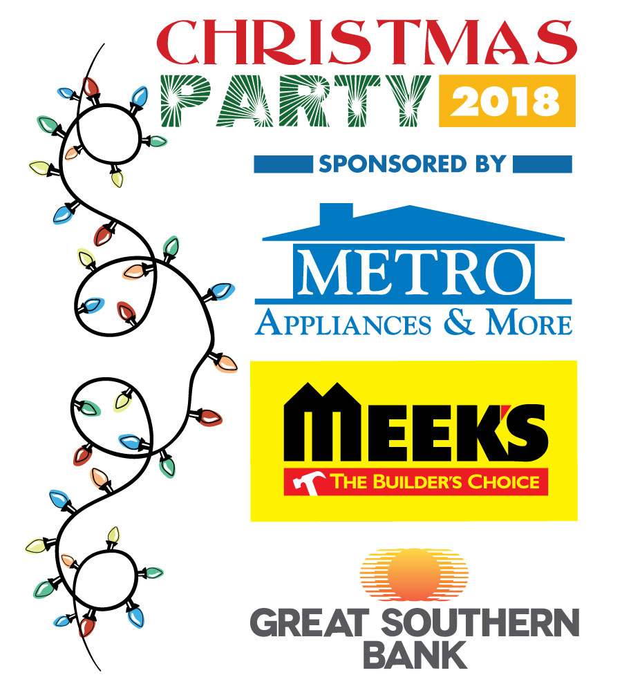 HBA Christmas Party 2018 Sponsors - Meek's, Metro Appliances, Great Southern Bank